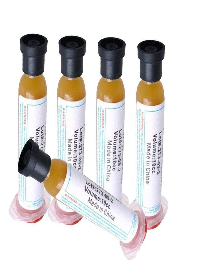 Ekavir عبوة إيكافير من 5 قطع من معجون اللحام، 10 غرام من شحم التدفق، معجون تدفق لحام BGA SMD، 10 سم مكعب - Image 1